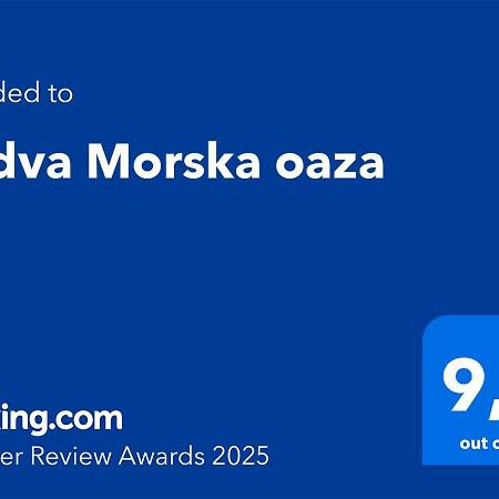 Budva Morska Oaza Extérieur photo